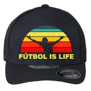 Futbol Is Life Flexfit Unipanel Trucker Cap