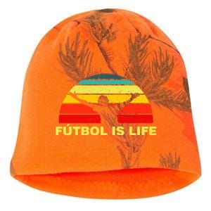 Futbol Is Life Kati - Camo Knit Beanie