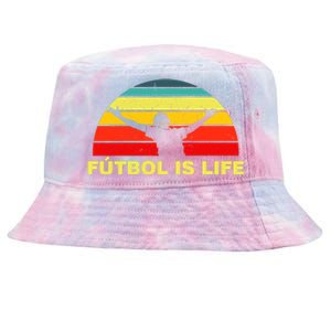 Futbol Is Life Tie-Dyed Bucket Hat