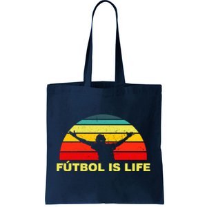 Futbol Is Life Tote Bag