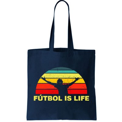 Futbol Is Life Tote Bag