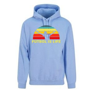 Futbol Is Life Unisex Surf Hoodie