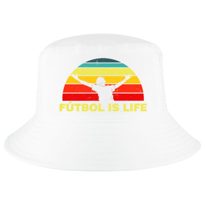 Futbol Is Life Cool Comfort Performance Bucket Hat