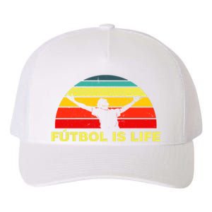 Futbol Is Life Yupoong Adult 5-Panel Trucker Hat