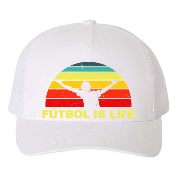 Futbol Is Life Yupoong Adult 5-Panel Trucker Hat