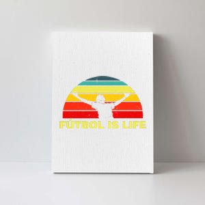 Futbol Is Life Canvas