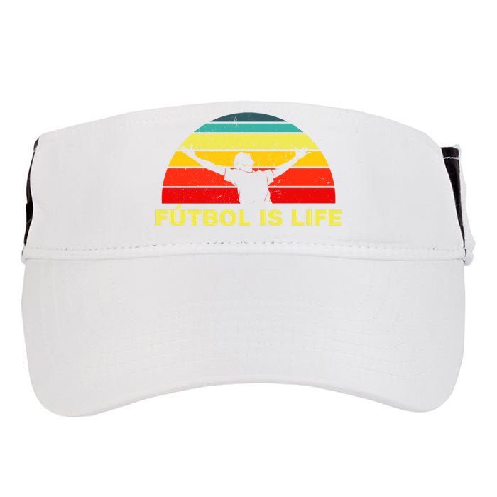 Futbol Is Life Adult Drive Performance Visor