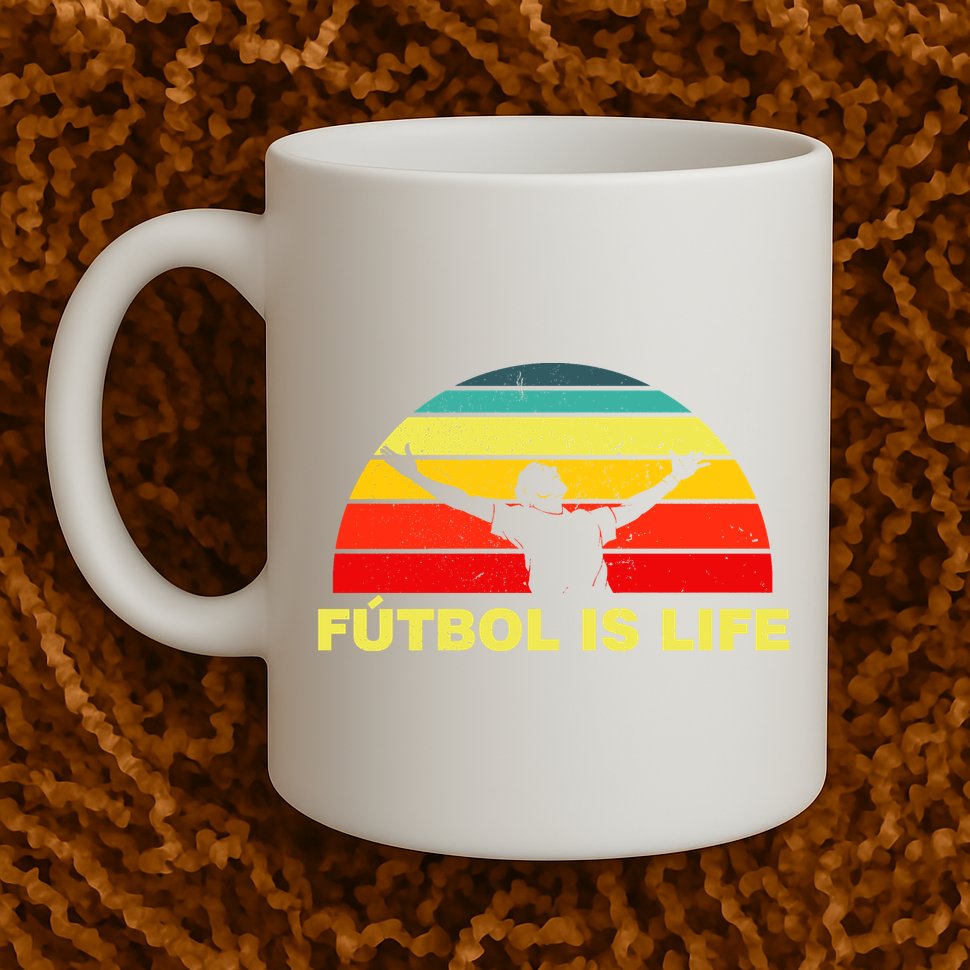 Futbol Is Life Mug