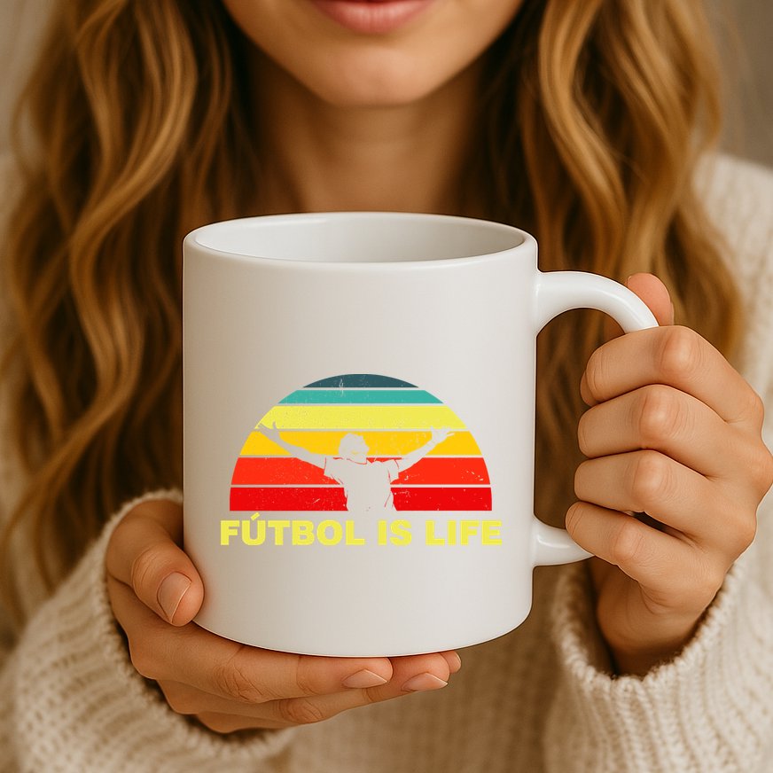 Futbol Is Life Mug