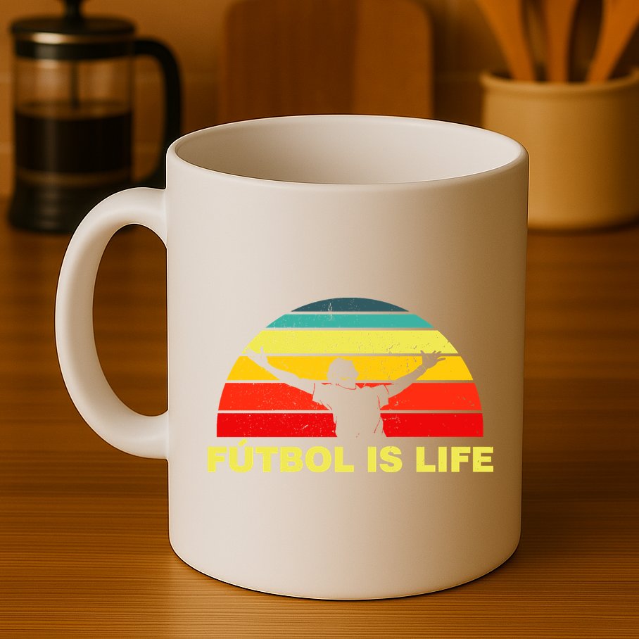 Futbol Is Life Mug