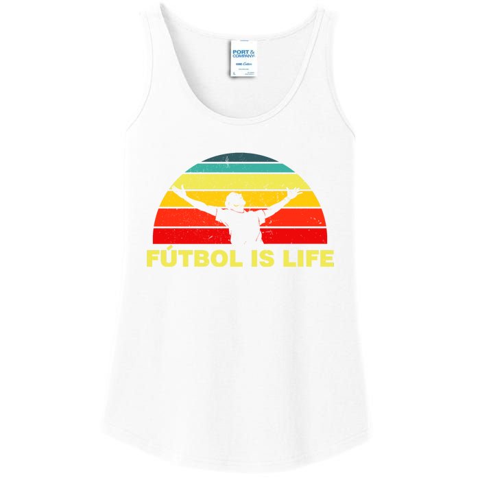 Futbol Is Life Ladies Essential Tank