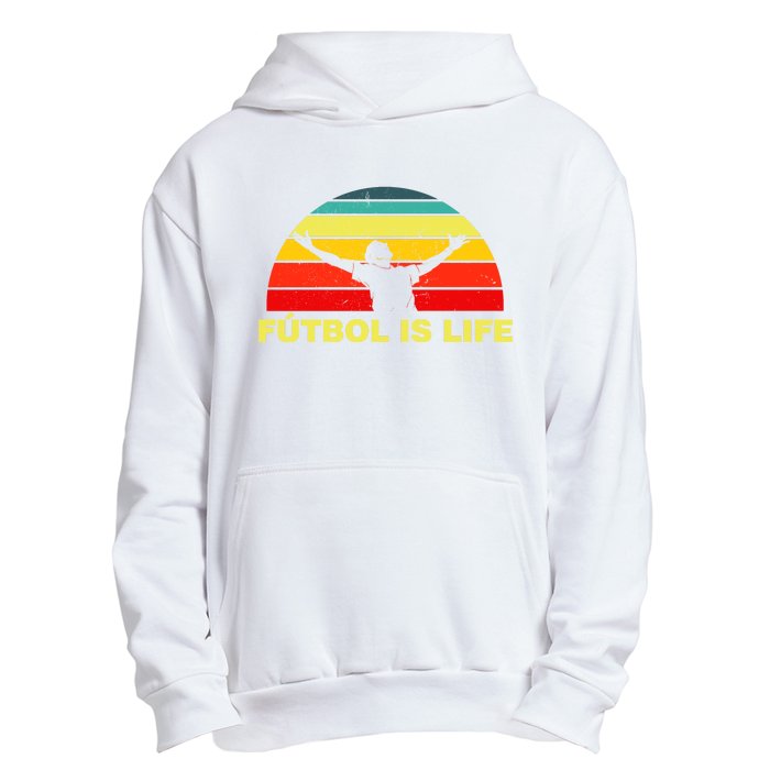 Futbol Is Life Urban Pullover Hoodie