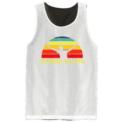 Futbol Is Life Mesh Reversible Basketball Jersey Tank