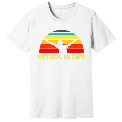 Futbol Is Life Premium T-Shirt