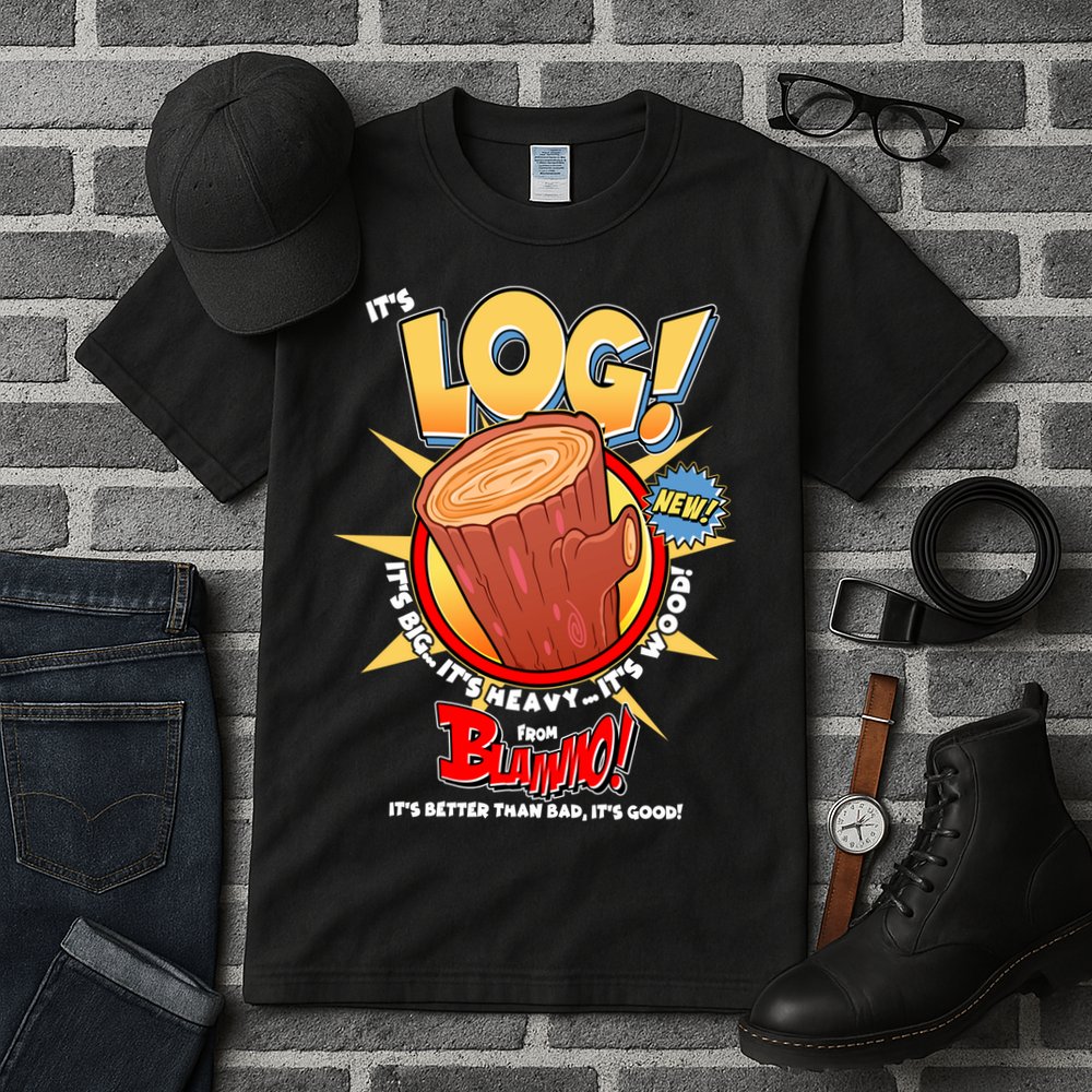 Funny It's Log Tall T-Shirt