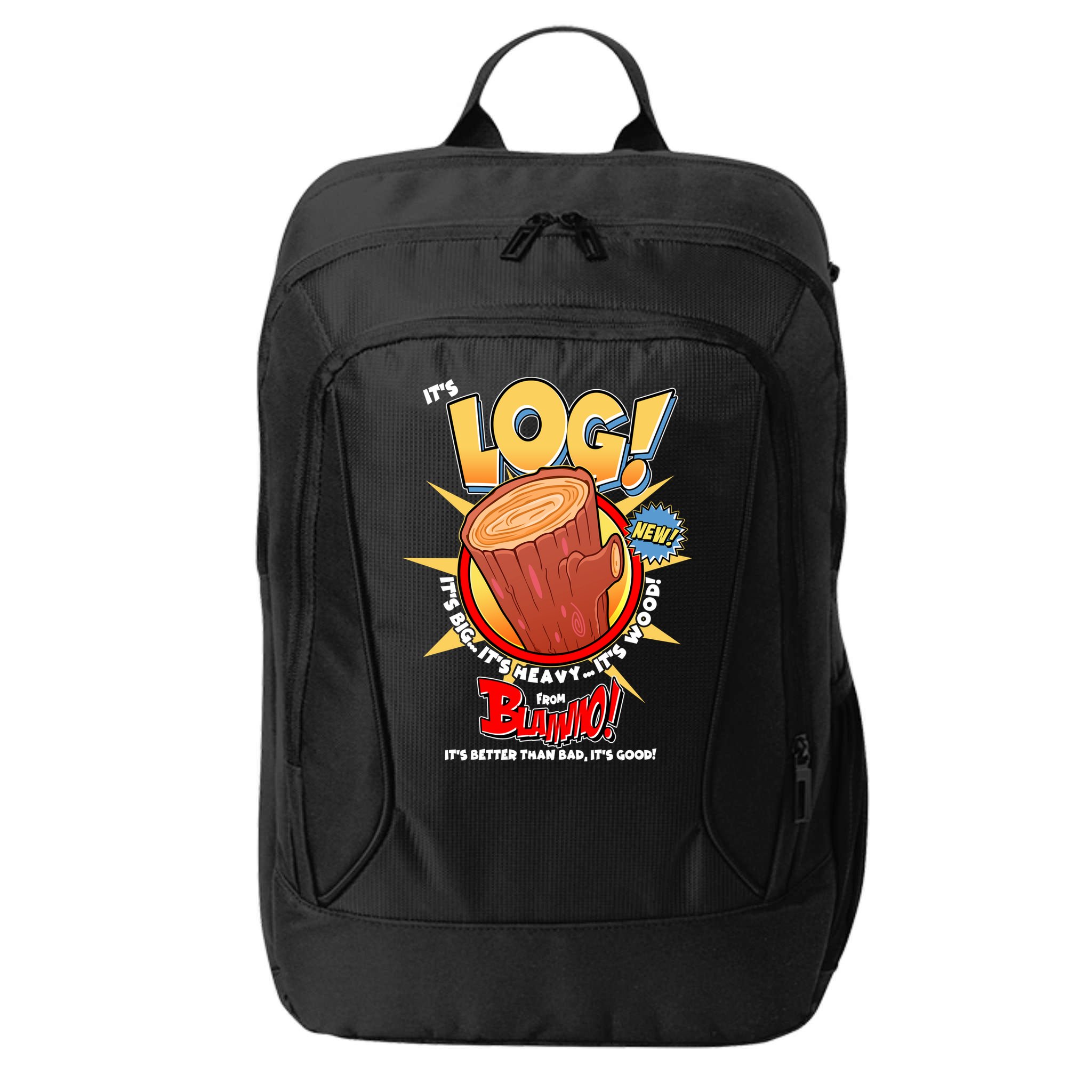 Funny It's Log City Backpack