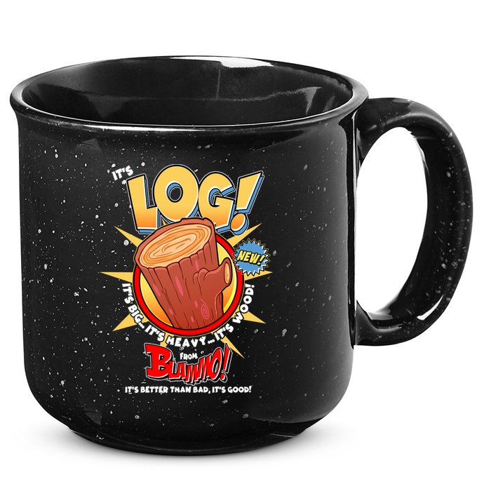 Funny It's Log 15oz Campfire Ceramic Mug