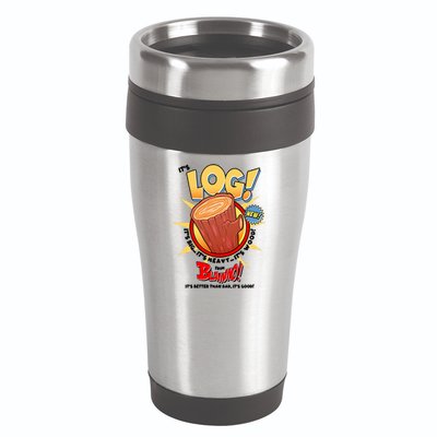 Funny It's Log 16oz Travel Tumbler