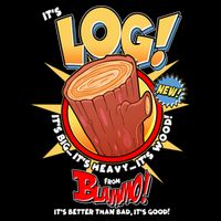 Funny It's Log Crop Top