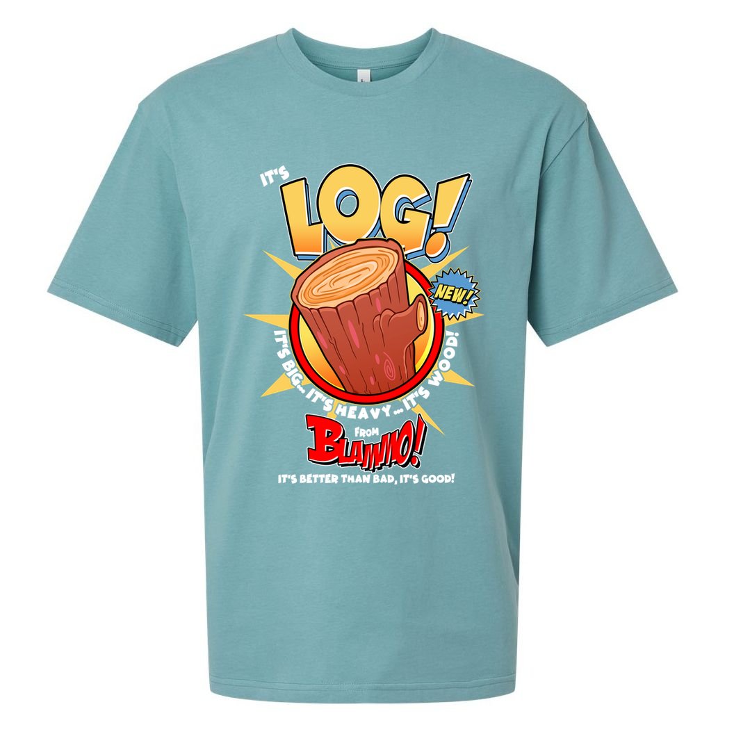 Funny It's Log Sueded Cloud Jersey T-Shirt