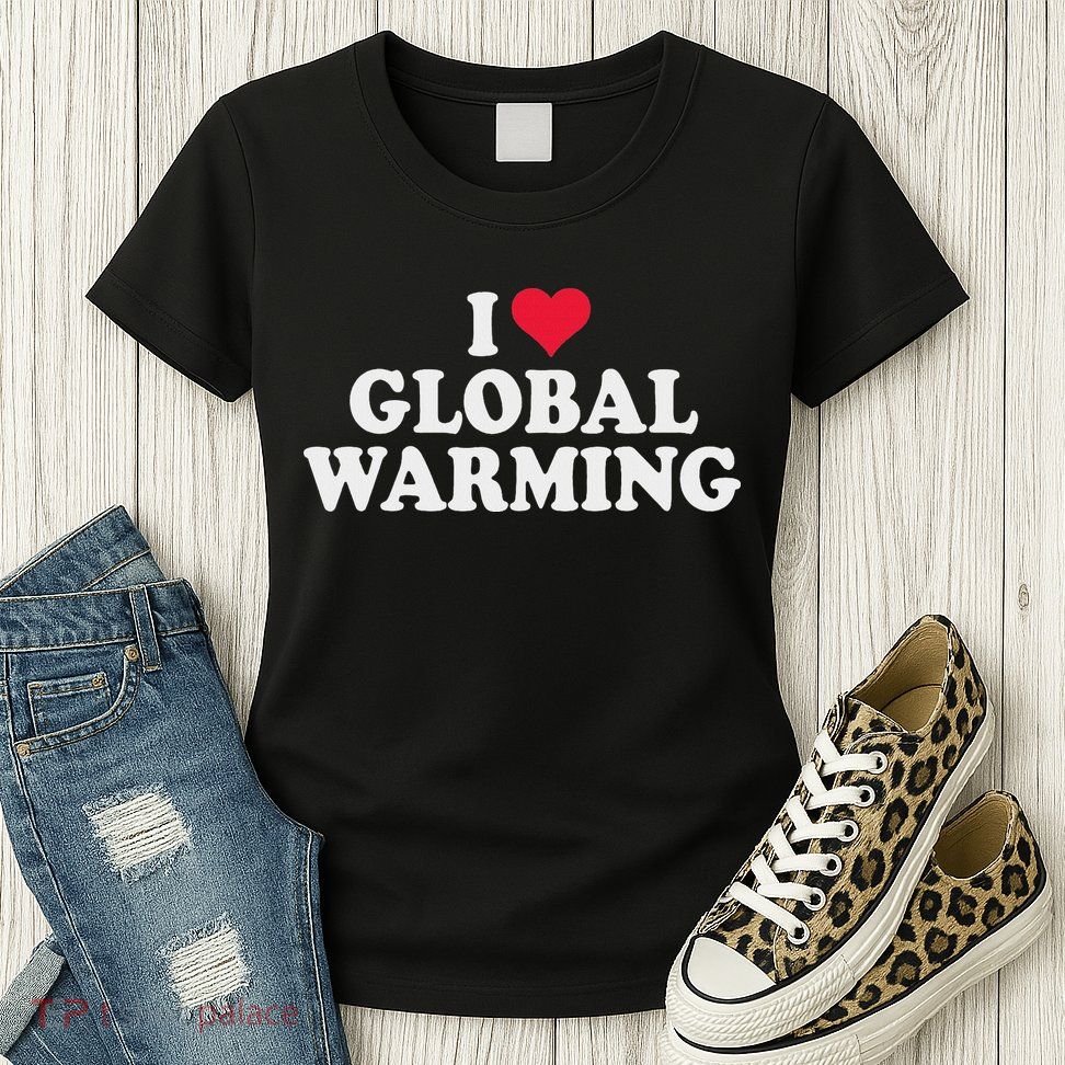 Funny I Love Global Warming Women's T-Shirt