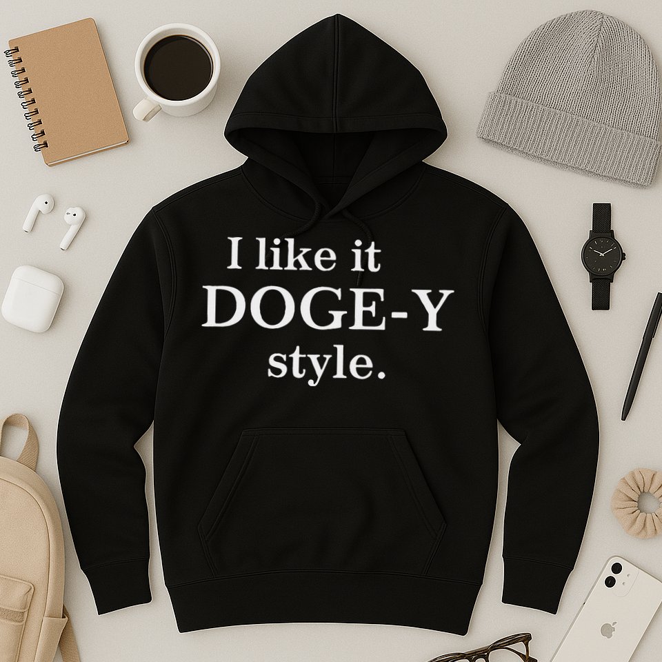 Funny I Like It Doge Y Style Design Hoodie