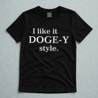 Funny I Like It Doge Y Style Design T-Shirt