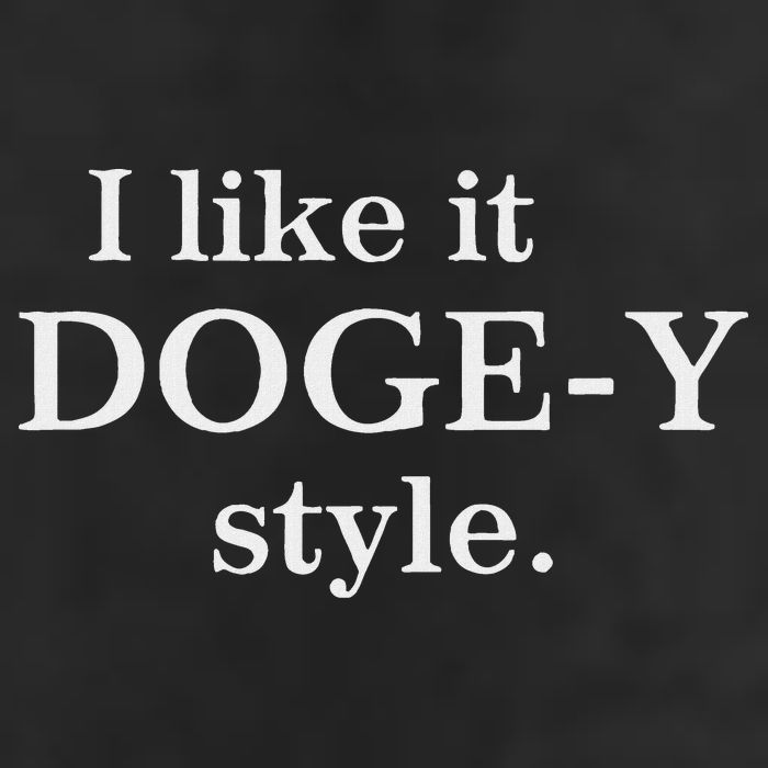 Funny I Like It Doge Y Style Design 25L Jumbo Tote