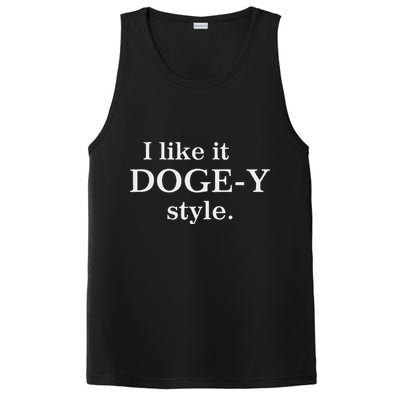 Funny I Like It Doge Y Style Design PosiCharge Competitor Tank