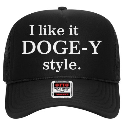 Funny I Like It Doge Y Style Design Trucker Hat