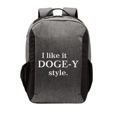 Funny I Like It Doge Y Style Design Vector Backpack