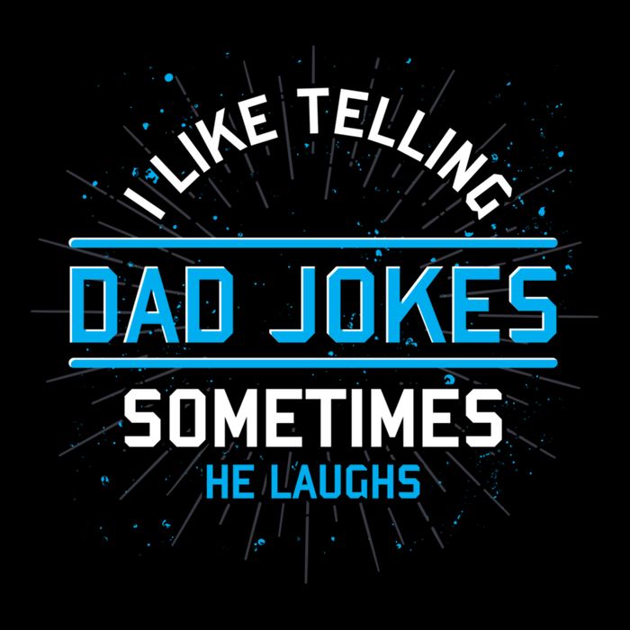 Funny I Like Telling Dad Jokes Sometimes He Laughs Dad Jokes Gift Cooling Performance Long Sleeve Crew