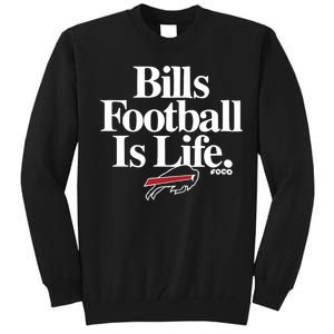 Football Is Life Tall Sweatshirt