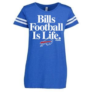 Football Is Life Enza Ladies Jersey Football T-Shirt