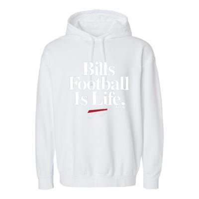 Football Is Life Garment-Dyed Fleece Hoodie