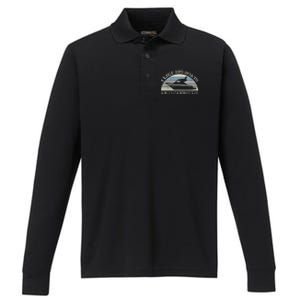 Funny I Like Big Boats And I Cannot Lie Yacht And Boat Gift Performance Long Sleeve Polo