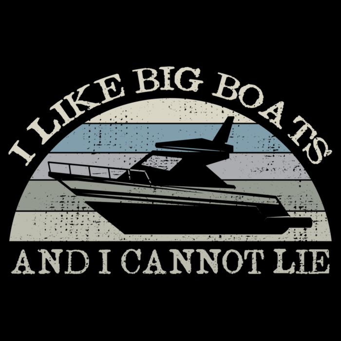 Funny I Like Big Boats And I Cannot Lie Yacht And Boat Gift Backpack