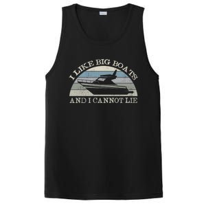 Funny I Like Big Boats And I Cannot Lie Yacht And Boat Gift PosiCharge Competitor Tank