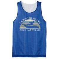 Funny I Like Big Boats And I Cannot Lie Yacht And Boat Gift Mesh Reversible Basketball Jersey Tank