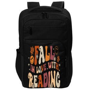 Fall In Love With Reading Autum Thanksgiving Teacher Impact Tech Backpack