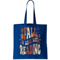 Fall In Love With Reading Autum Thanksgiving Teacher Tote Bag