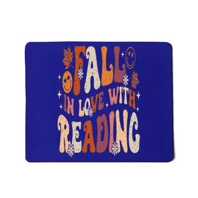 Fall In Love With Reading Autum Thanksgiving Teacher Mousepad