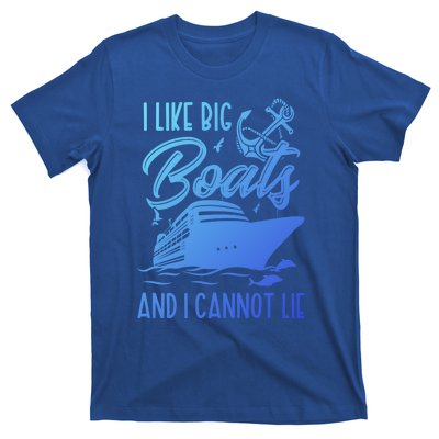 Funny I Like Bog Boats And I Cannot Lie Cruise Ship Gift T-Shirt