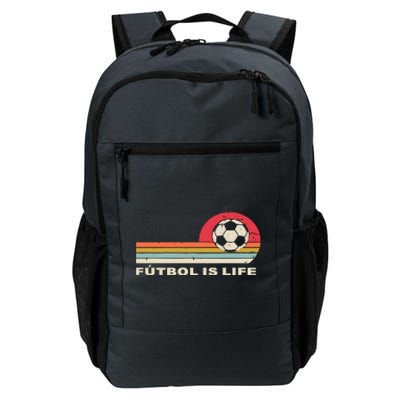 Futbol Is Life Football Lovers Soccer Funny Daily Commute Backpack