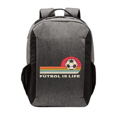 Futbol Is Life Football Lovers Soccer Funny Vector Backpack