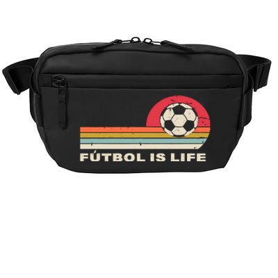 Futbol Is Life Football Lovers Soccer Funny Crossbody Pack