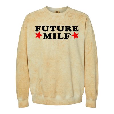 Future I Love Milfs Colorblast Crewneck Sweatshirt