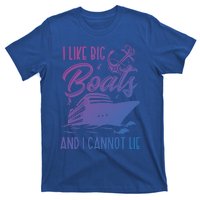 Funny I Like Bog Boats And I Cannot Lie Cruise Ship Gift T-Shirt