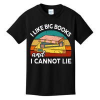 Funny I Like Big Book Cant Lie Nerd School Librarian Teacher Kids T-Shirt