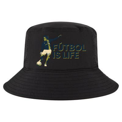 Futbol Is Life Football Lovers Soccer Funny Cool Comfort Performance Bucket Hat